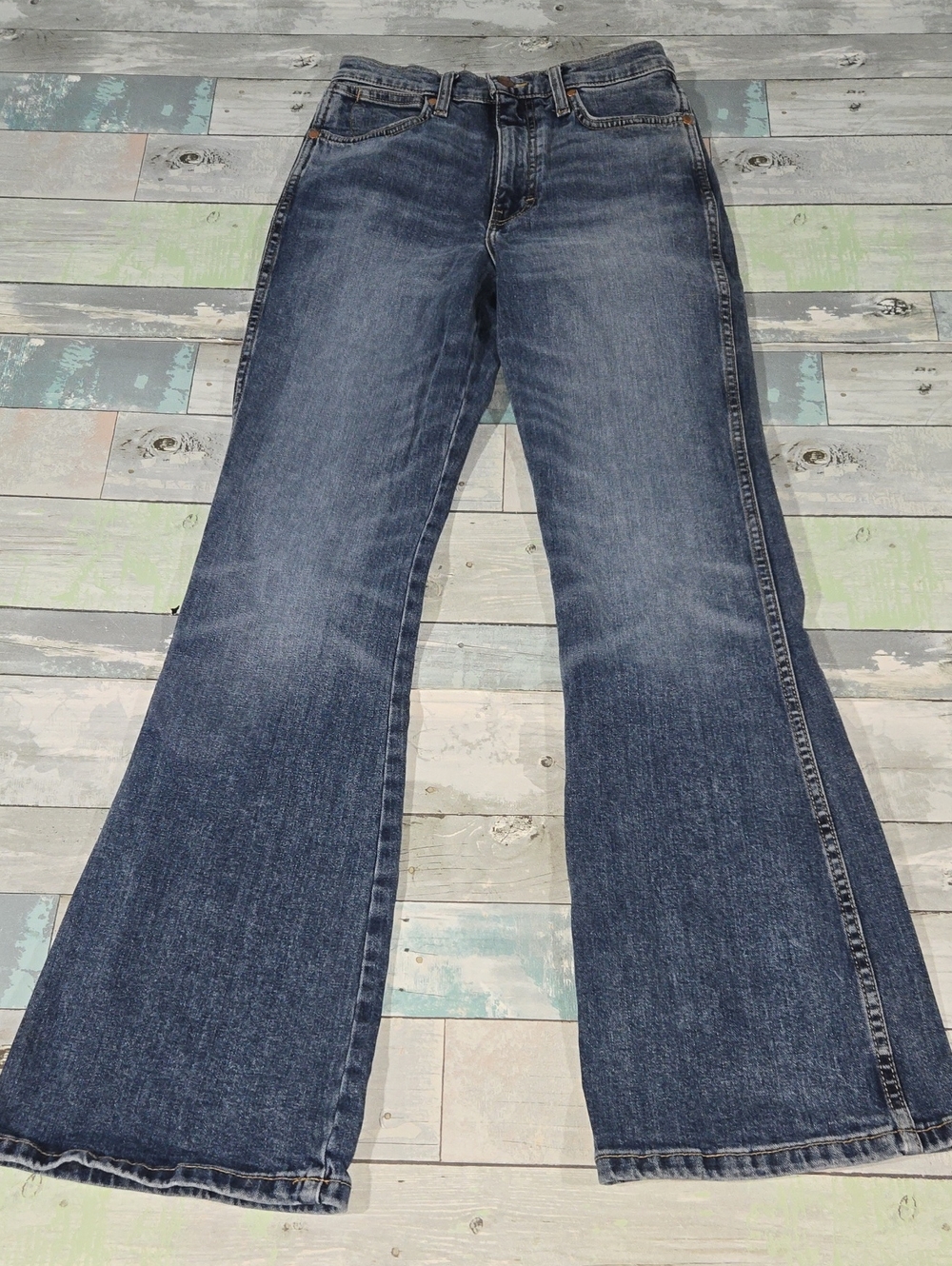 Wrangler Westward High Rise Boot Jeans Size 26 X 31.5